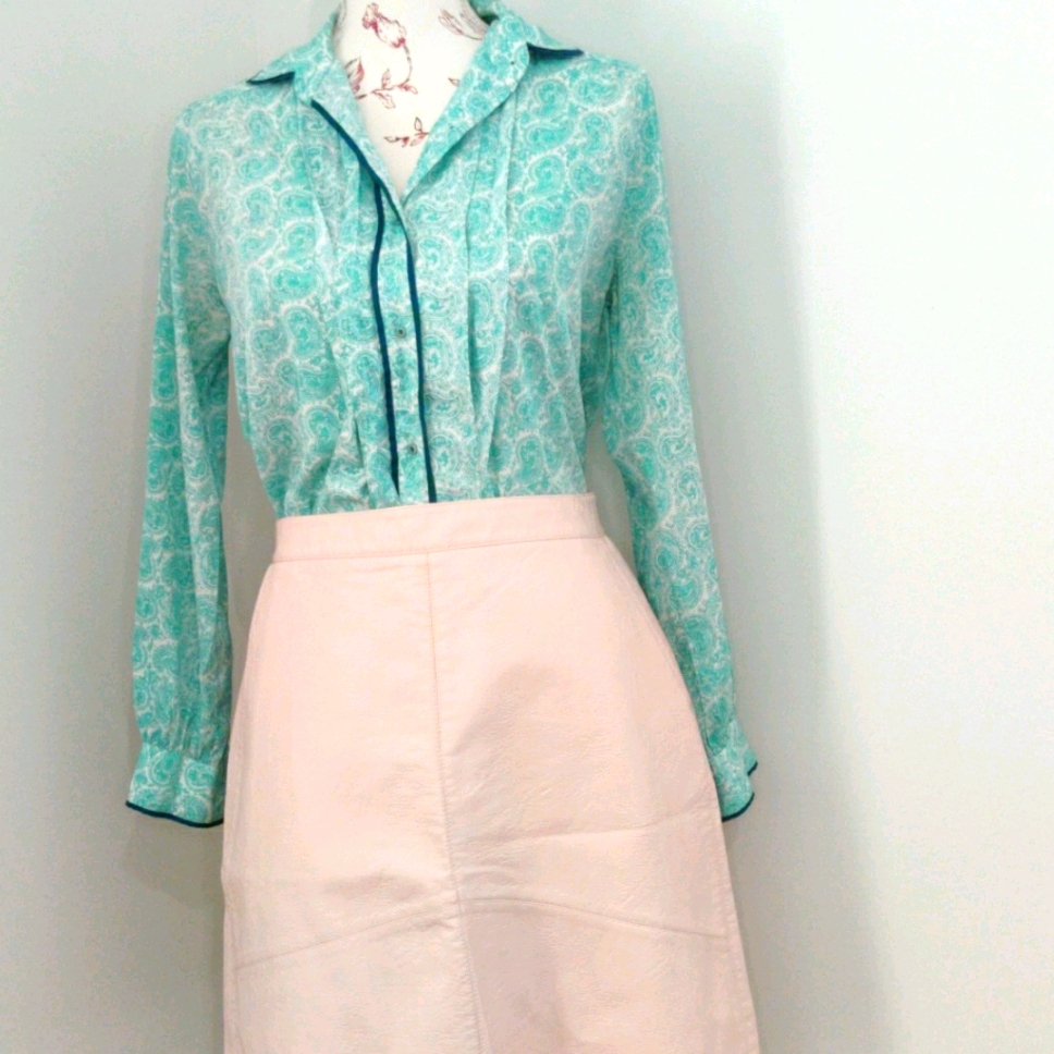 Light Weight Button Down Blouse